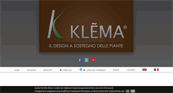 Desktop Screenshot of klema-international.com